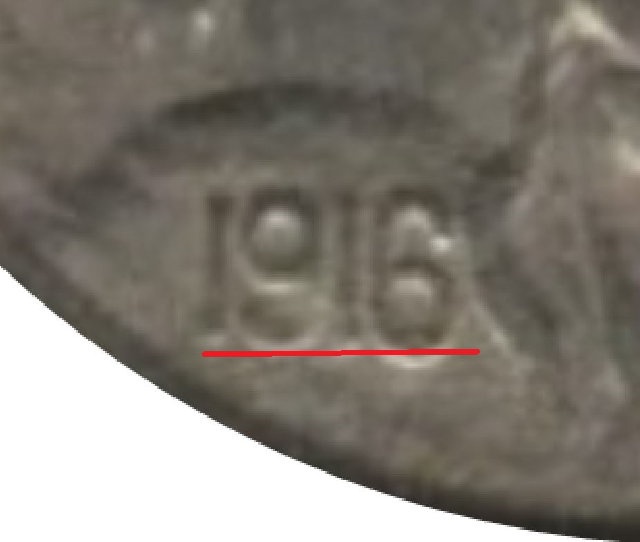 1916-S-5c-Buffalo-Nickel-With-No-Initial-Under-Date-&-Large-Embedded-MM